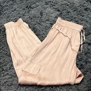 Blush Pink Jogger Pants